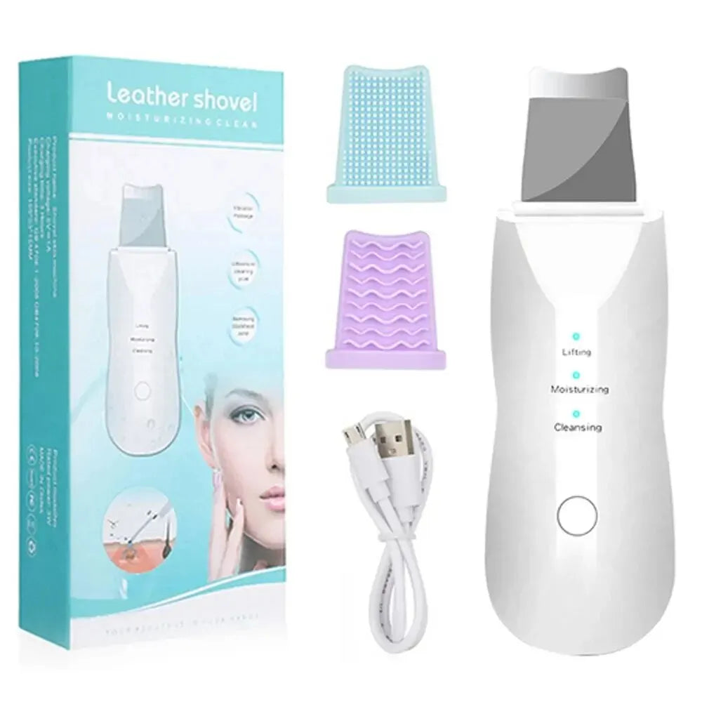 Vibrating deep cleaning for pores and renewing skin